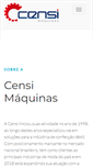 Mobile Screenshot of censimaquinas.com.br