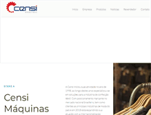 Tablet Screenshot of censimaquinas.com.br